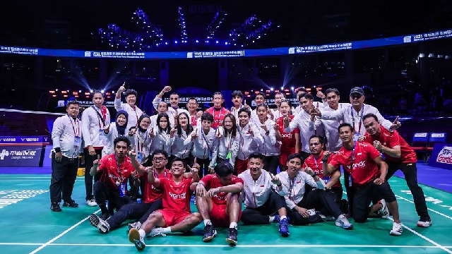 Indonesia Raih Gelar Perdana di Badminton Asia Mixed Team Championships 2025